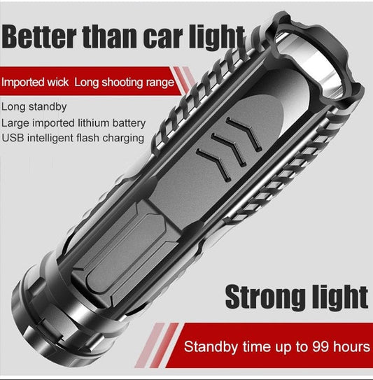 (🔥Last Day Promotion  - 49% off)2024Multifunctional Rechargeable Flashlight