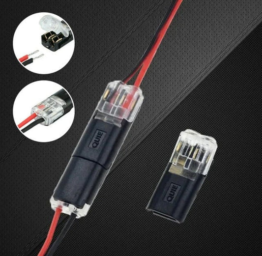 (🔥Last Day Promotion  - 49% off)2024Double-wire Plug-in Connector With Locking Buckle(The more you buy, the more discounts you get)
